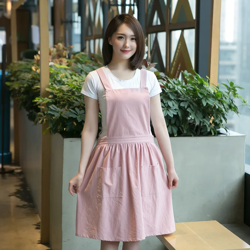 Home Cooking Cafe - Fashion Princess Apron Kitchen Cooking Single