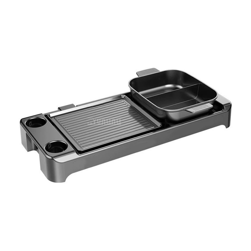 Home Cooking Appliances - Electric Barbecue Hotpot Stove Dual Flavor
