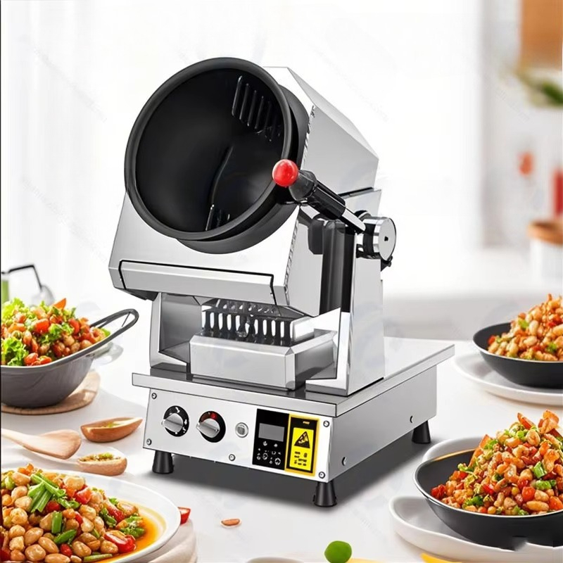 Home Cooking Fried Rice - Automatic Food Wok Robot for Home