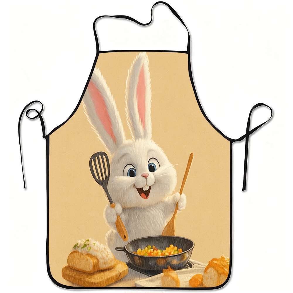 Home Cooking Cafe - 1 Piece of Fun Animal-Themed Apron,