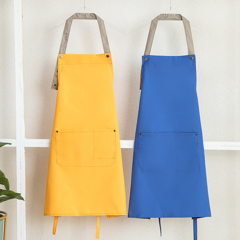 C812 Fashion Neck Apron Kitche - Home Cooking Service ulasan dan harga
