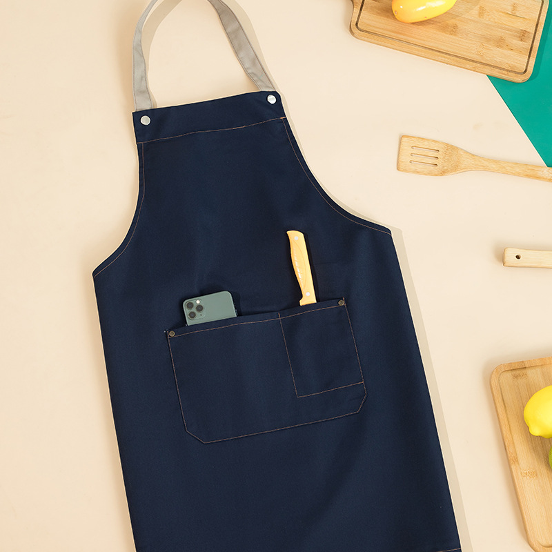 C812 Fashion Neck Apron Kitche - Home Cooking Service ulasan dan harga