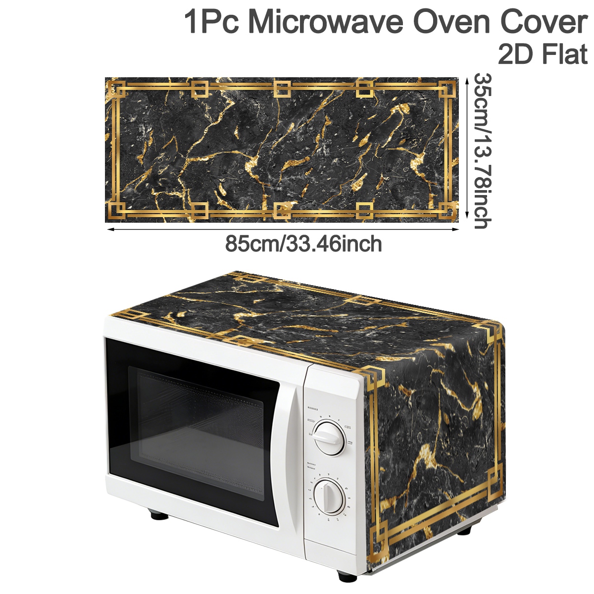 35x85cm Polyester Microwave Du - Home Cooking Appliances ulasan dan harga
