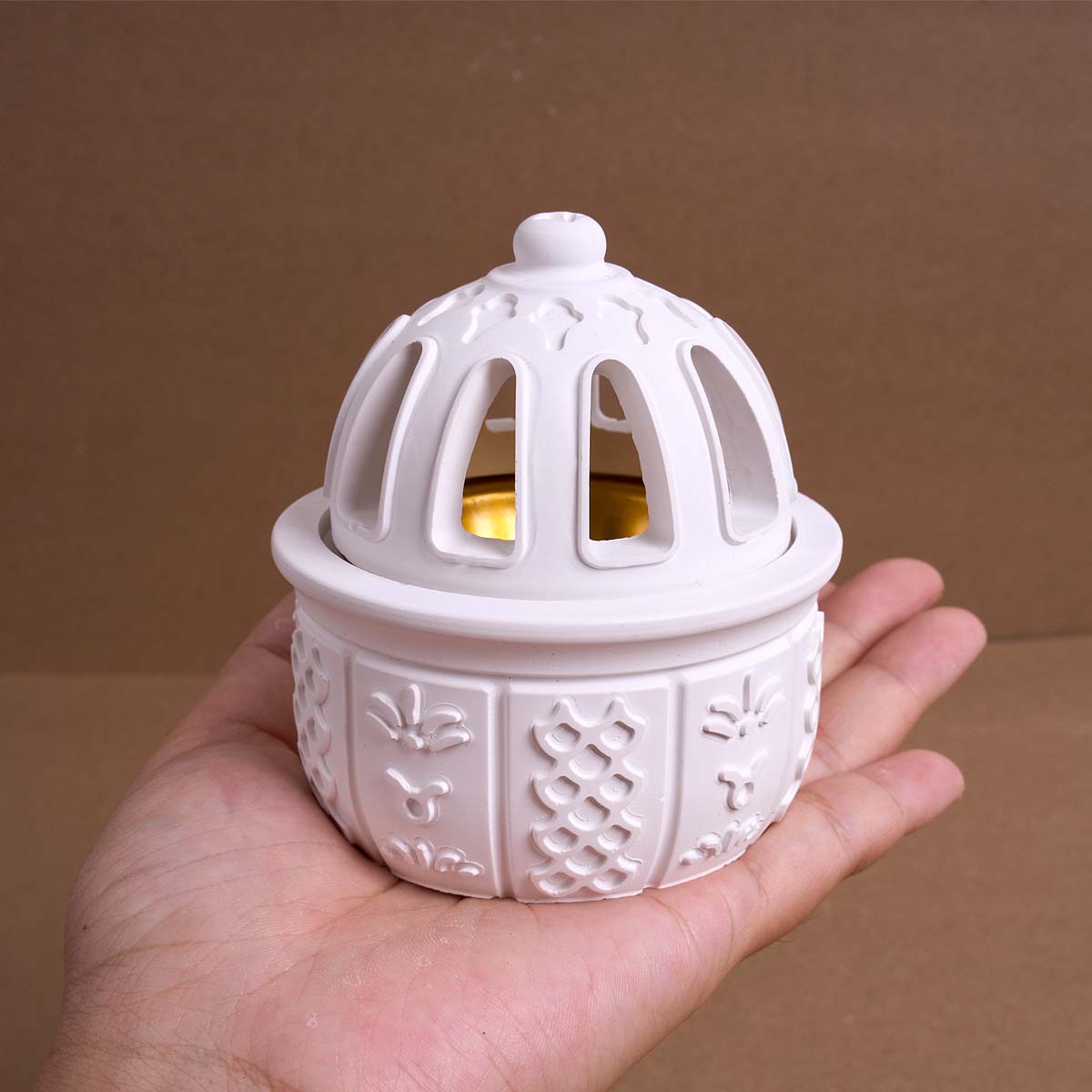 Round Relief Candle Jar Silico - Idli Steamer Mold ulasan dan harga
