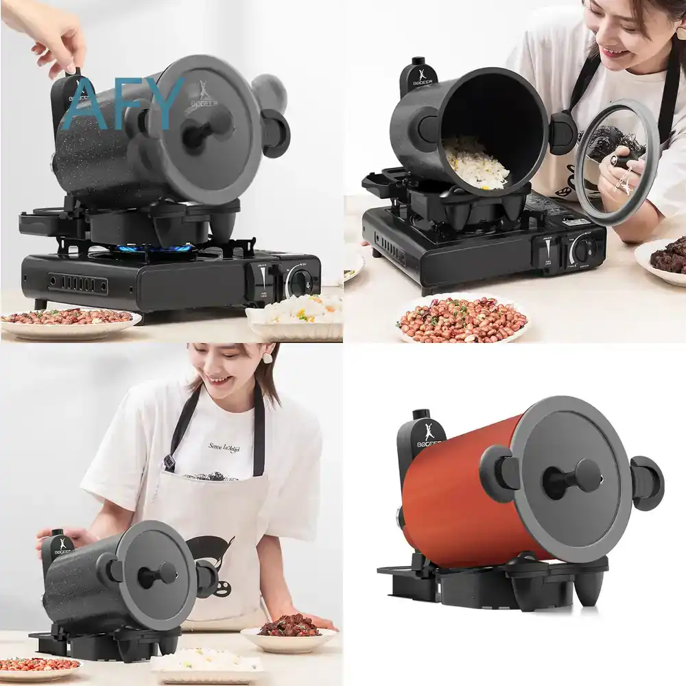 Multifunctional Cooking Machin - Home Cooking Fried Rice ulasan dan harga