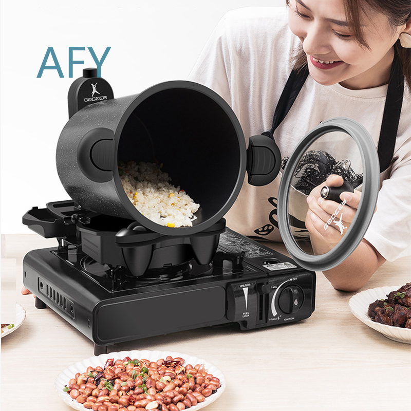 Multifunctional Cooking Machin - Home Cooking Fried Rice ulasan dan harga