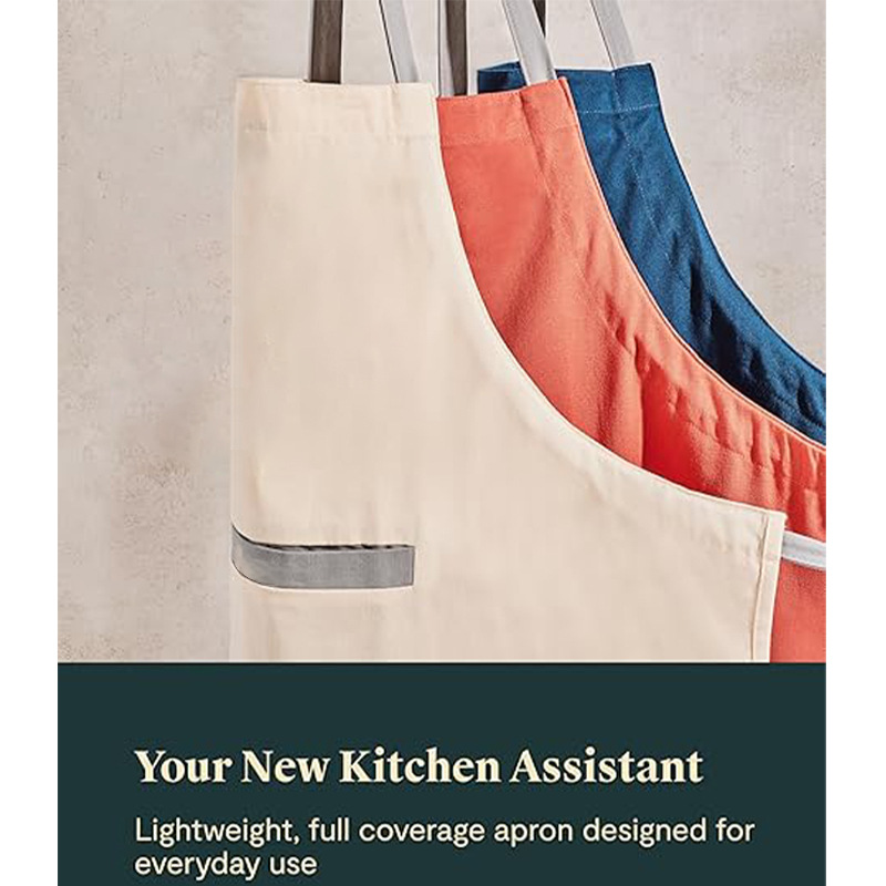 Adjustable Canvas Apron With C - Home Cooking Service ulasan dan harga
