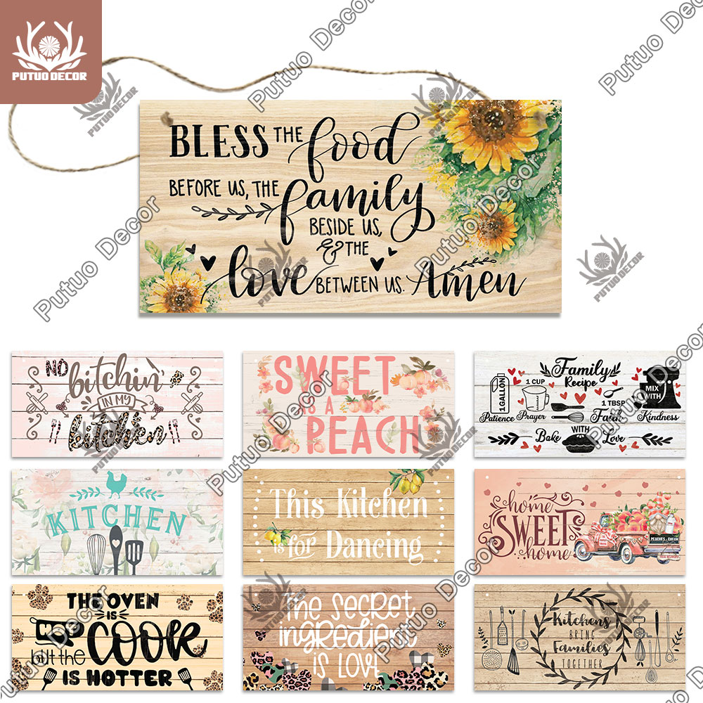 Putuo Decor Kitchen Wooden Pla - Home Cooking Cafe ulasan dan harga