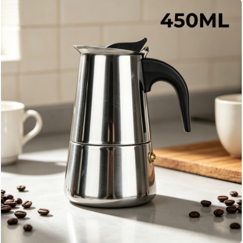 Multi-Cup Stainless Steel Moka - Home Cooking Appliances ulasan dan harga