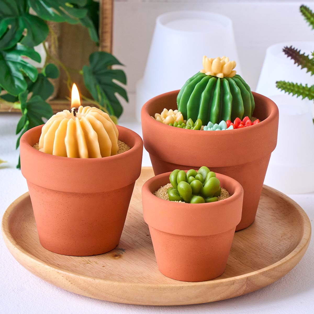 3D Nordic Candle Jar Silicone  - Tagine Clay Pot ulasan dan harga