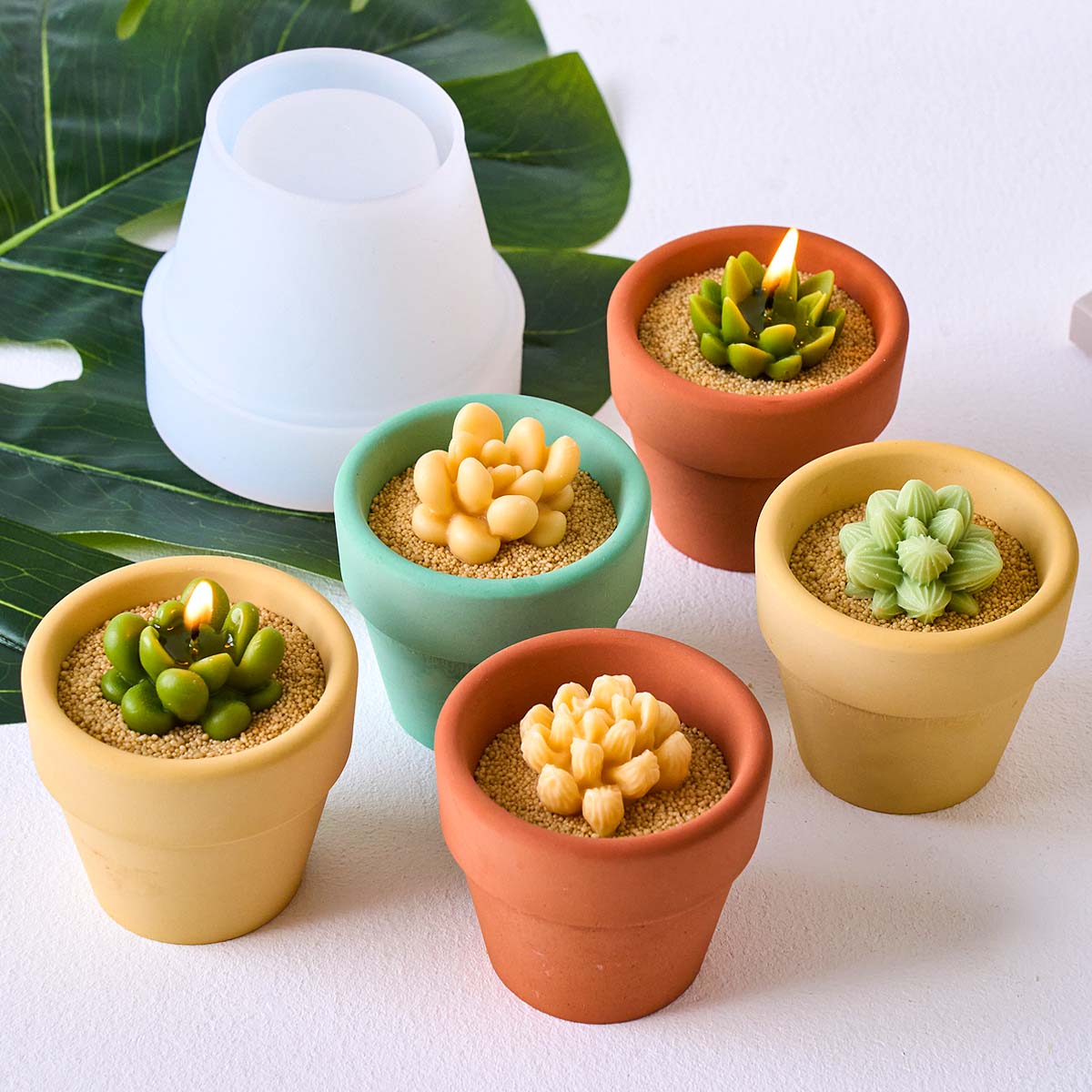 3D Nordic Candle Jar Silicone  - Tagine Clay Pot ulasan dan harga