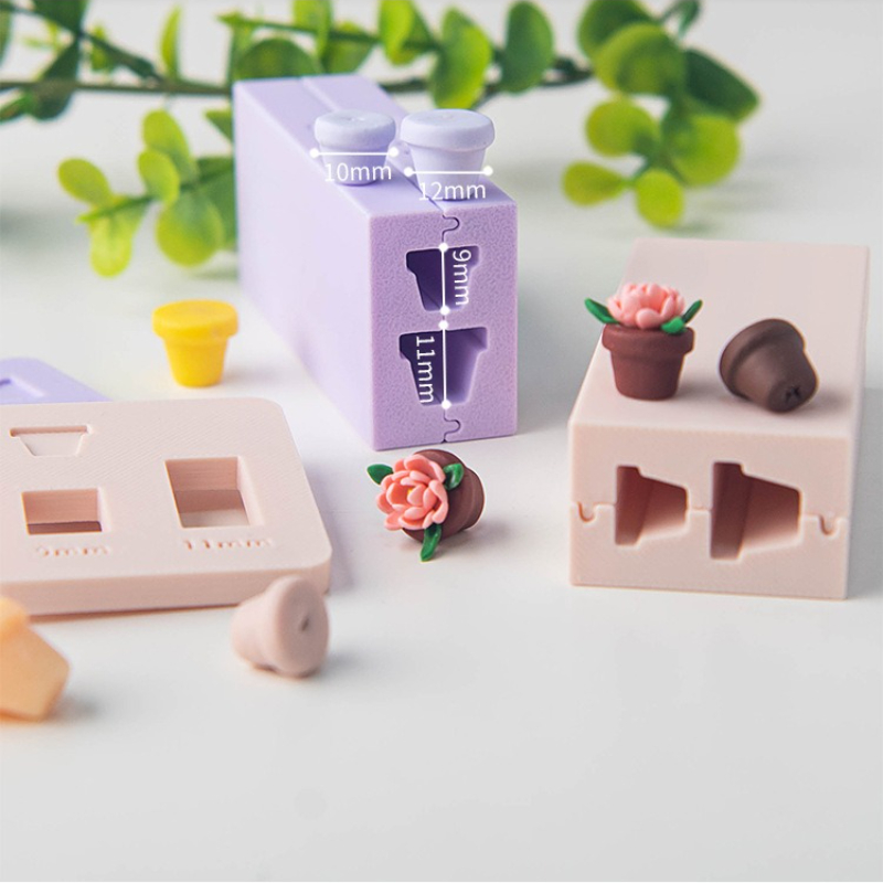 Mini 3D Flower Pot Clay Hand R - Tagine Clay Pot ulasan dan harga