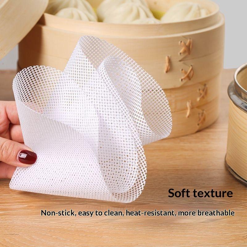 5pcs/set Reusable Silicone Non - Steamer Bamboo Set ulasan dan harga