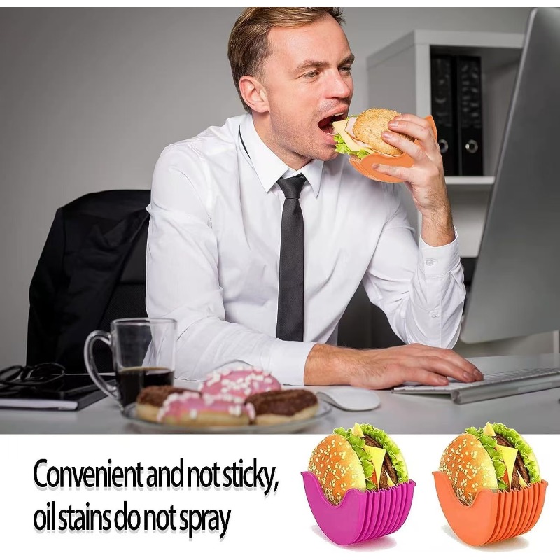 Adjustable Silicone Burger Hol - Home Cooking Dog Food ulasan dan harga
