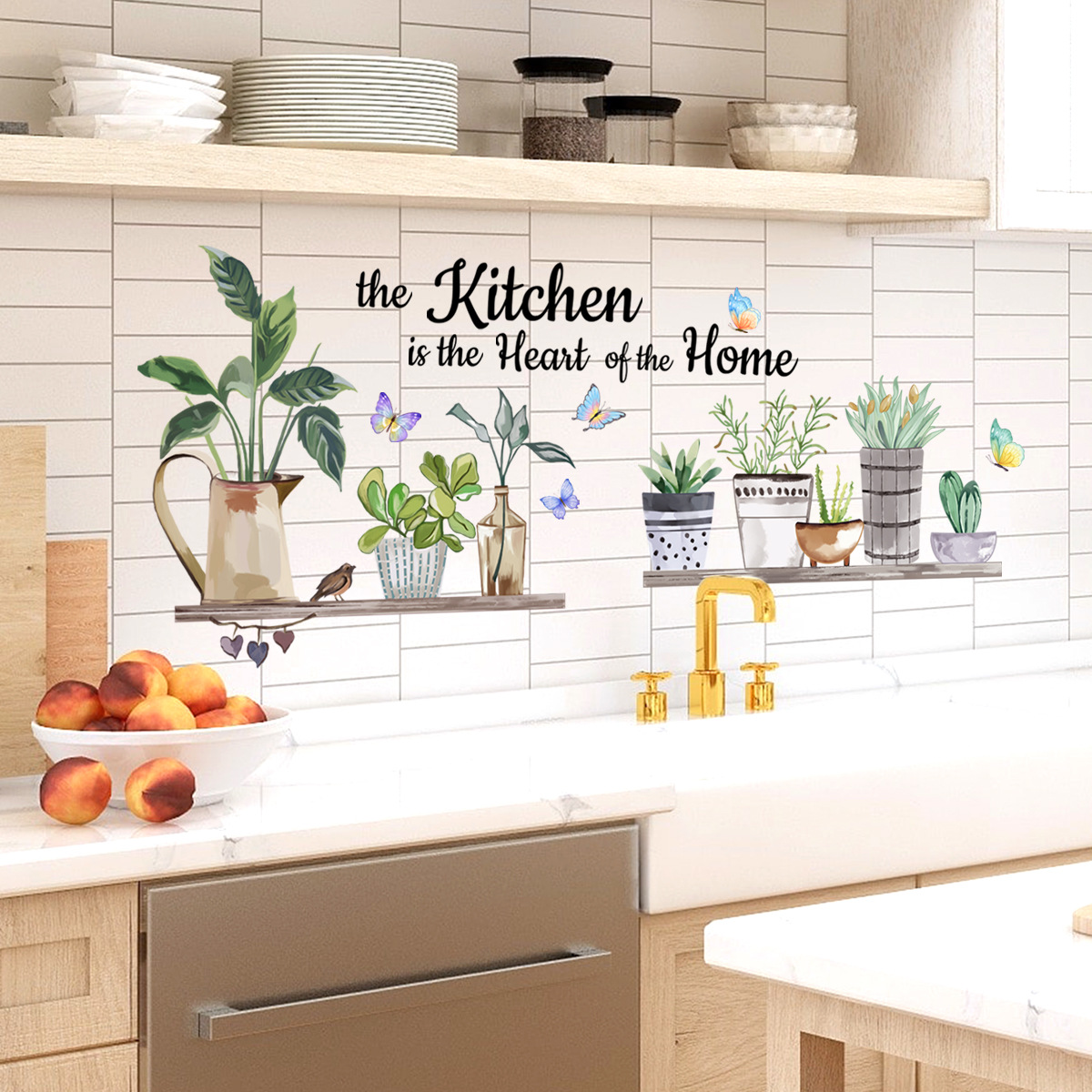 Kitchen Green Plants Cooking A - Home Cooking Quotes ulasan dan harga