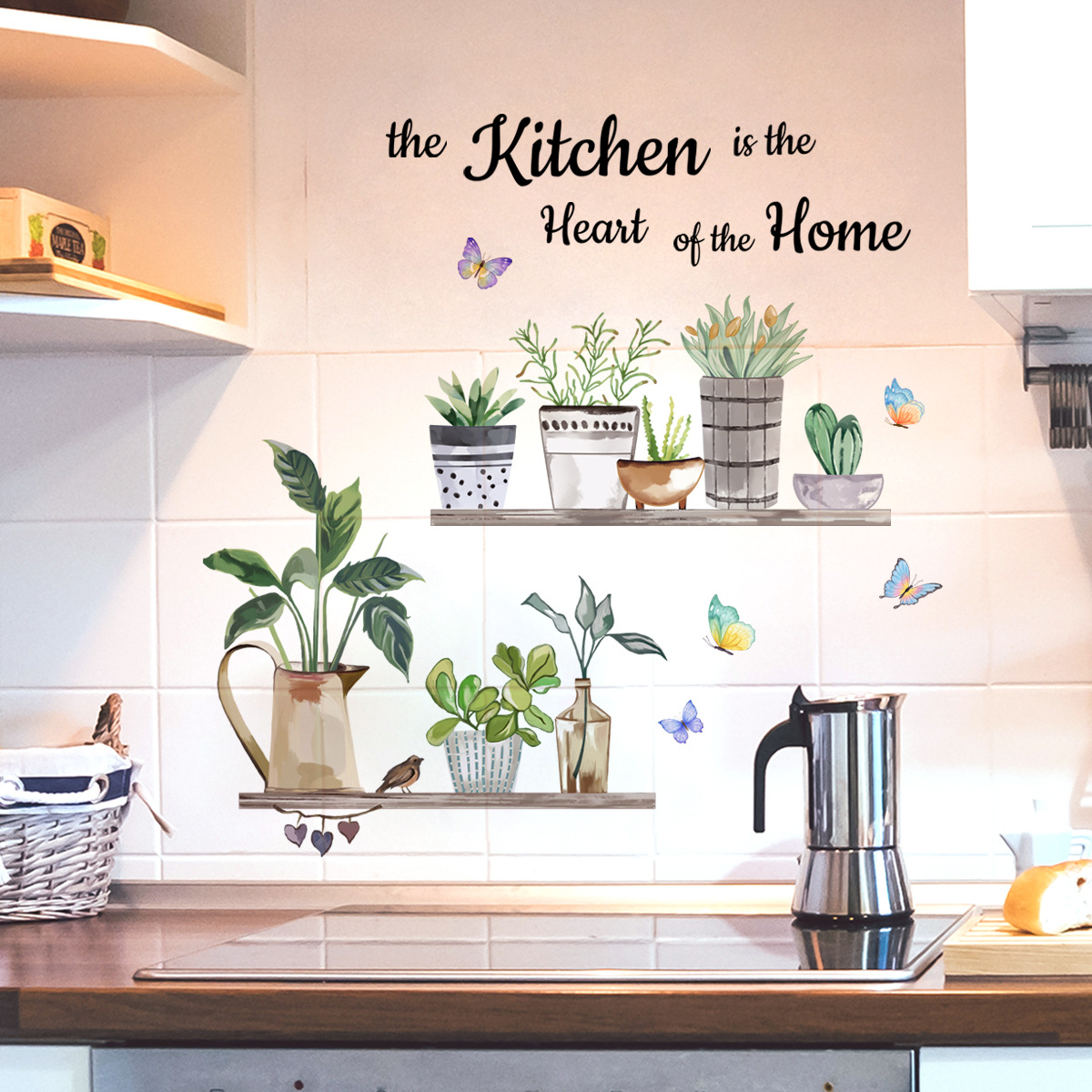 Kitchen Green Plants Cooking A - Home Cooking Quotes ulasan dan harga