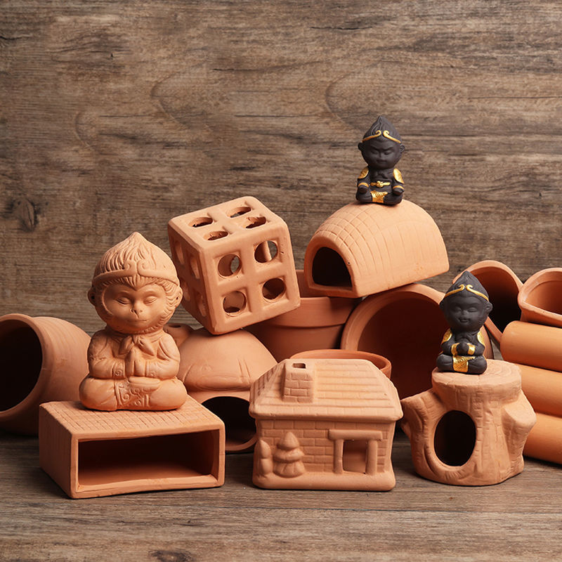 Aquarium Mini Ceramic Tank Fis - Tagine Clay Pot ulasan dan harga