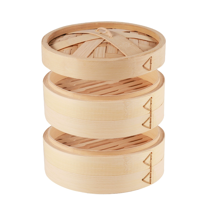 Natural Bamboo Customized Stea - Steamer Bamboo Set ulasan dan harga