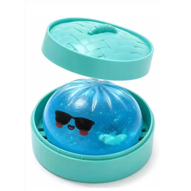 Giant Realistic Dumpling Squis - Steamer Bamboo Set ulasan dan harga