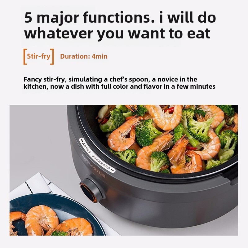 Multifunctional Intelligent Au - Home Cooking Fried Rice ulasan dan harga