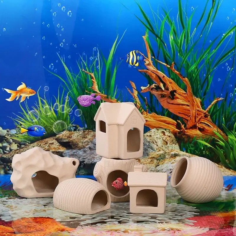 Clay Aquarium Decoration Ceram - Tagine Clay Pot ulasan dan harga