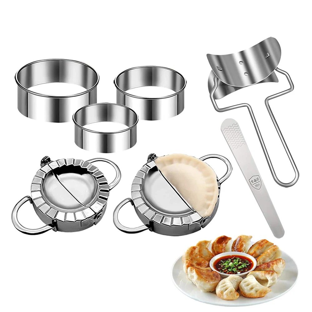 Stainless Steel Dumpling Mold  - Gyoza Dumpling Maker ulasan dan harga
