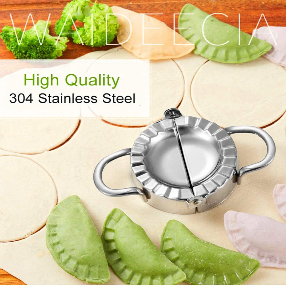 Stainless Steel Dumpling Mold  - Gyoza Dumpling Maker ulasan dan harga