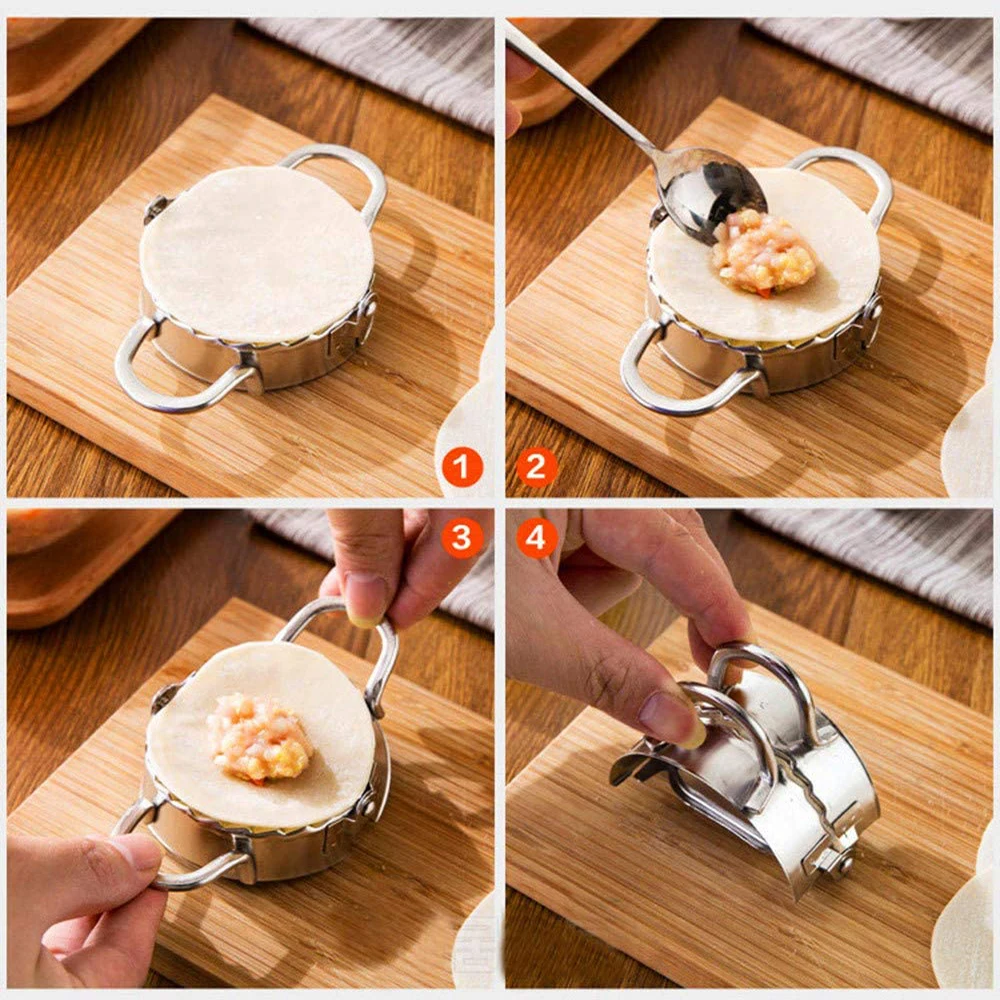 Stainless Steel Dumpling Mold  - Gyoza Dumpling Maker ulasan dan harga