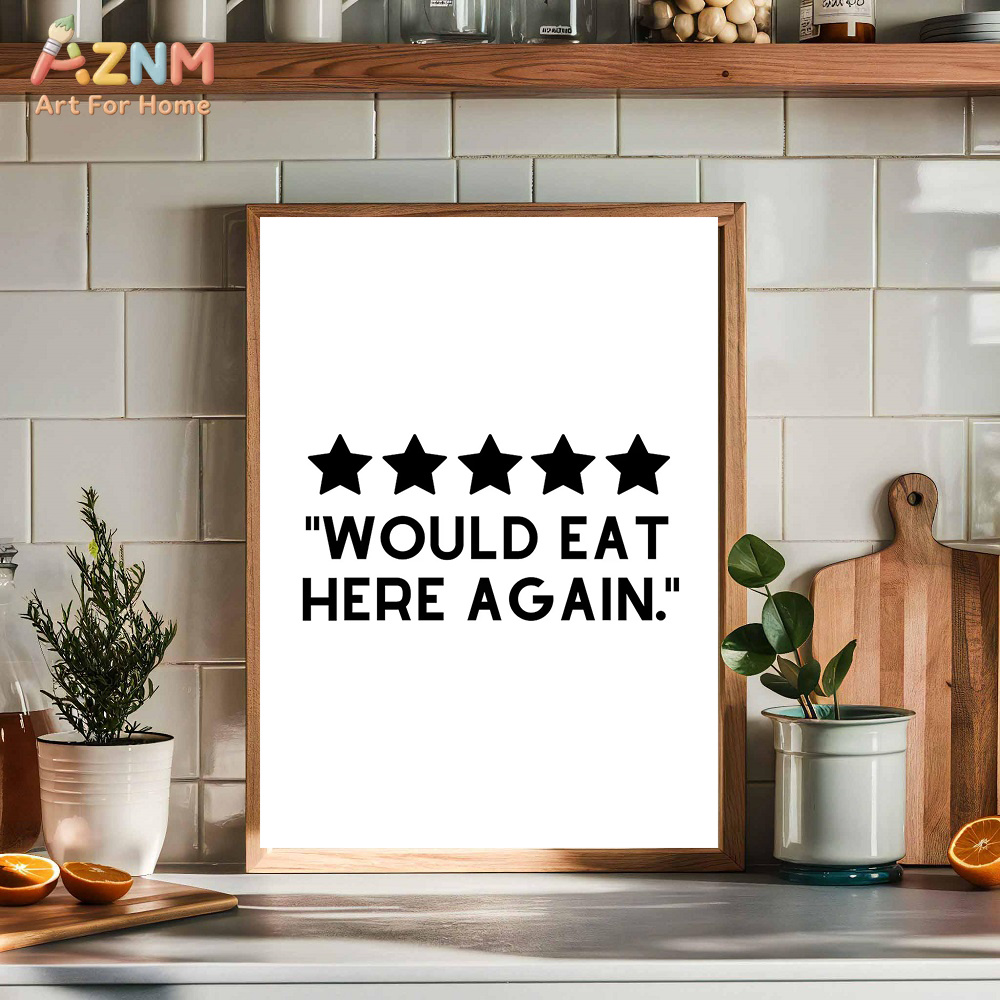 AZNM Kitchen Coffee Chef Quote - Home Cooking Quotes ulasan dan harga