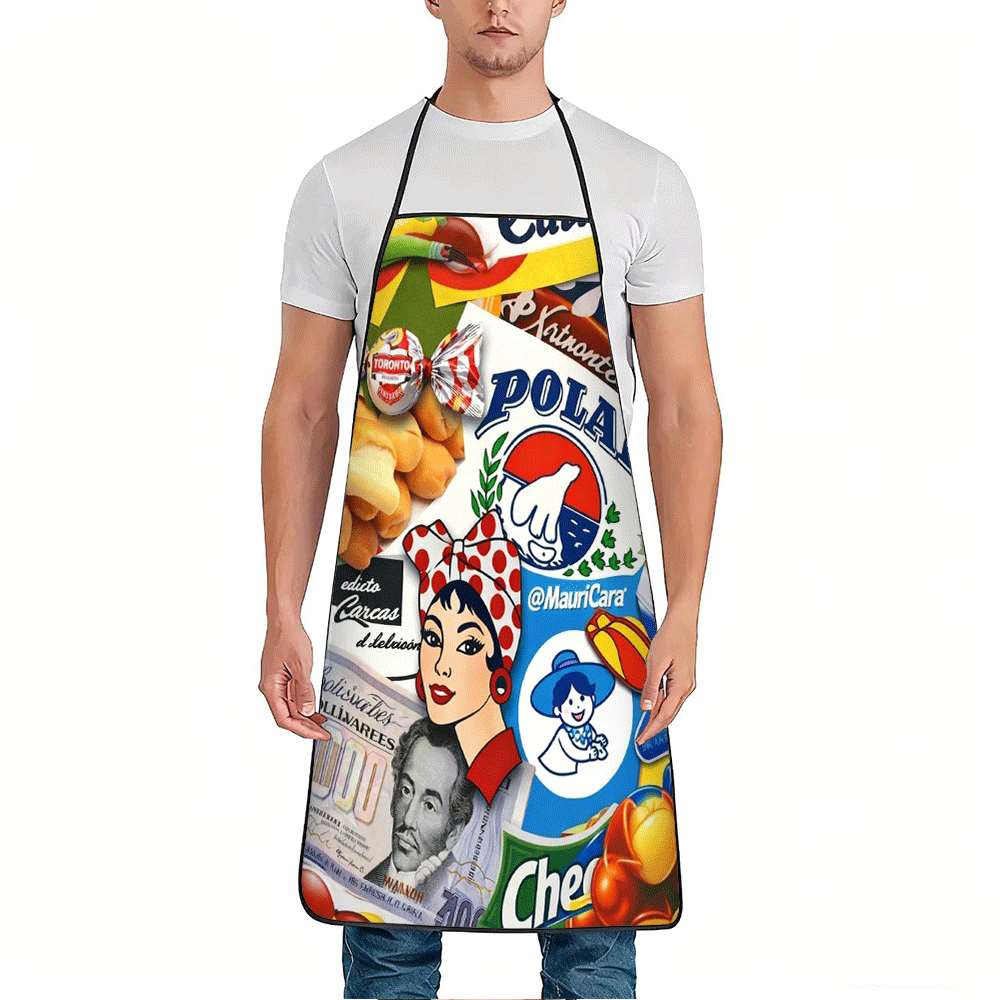 1 Piece of Fun Apron with Vene - Home Cooking Cafe ulasan dan harga