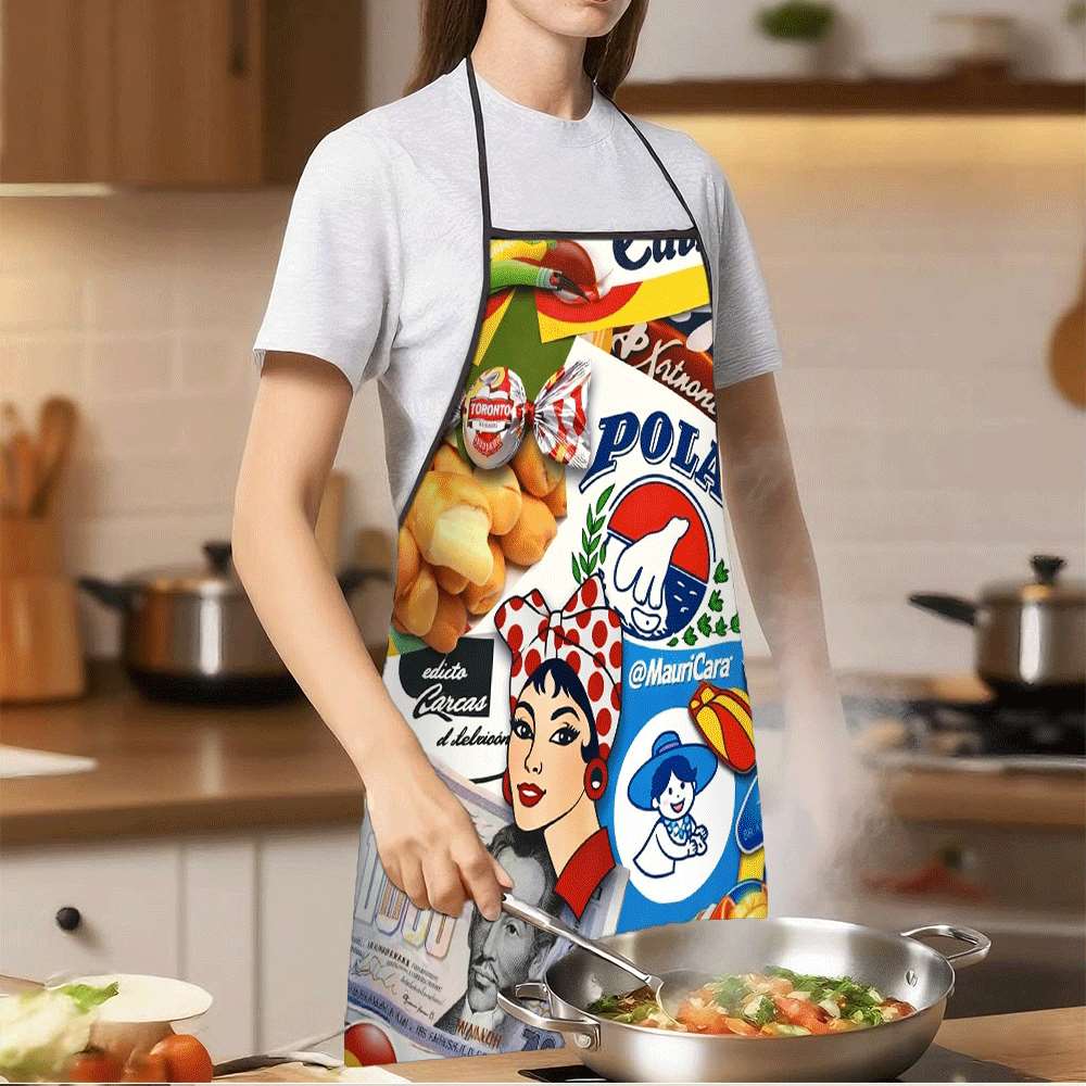 1 Piece of Fun Apron with Vene - Home Cooking Cafe ulasan dan harga