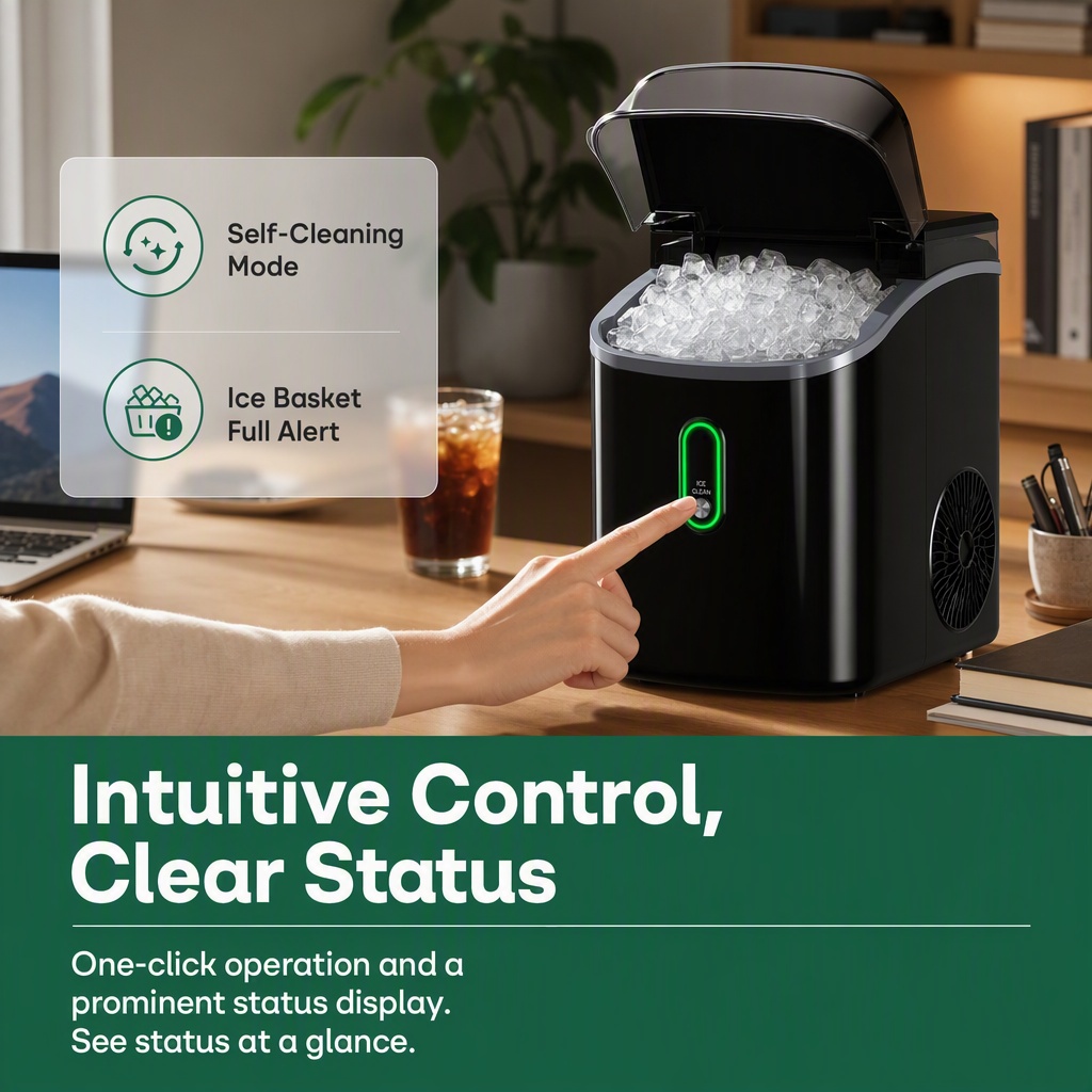 Nugget Ice Makers Countertop w - Home Cooking Appliances ulasan dan harga