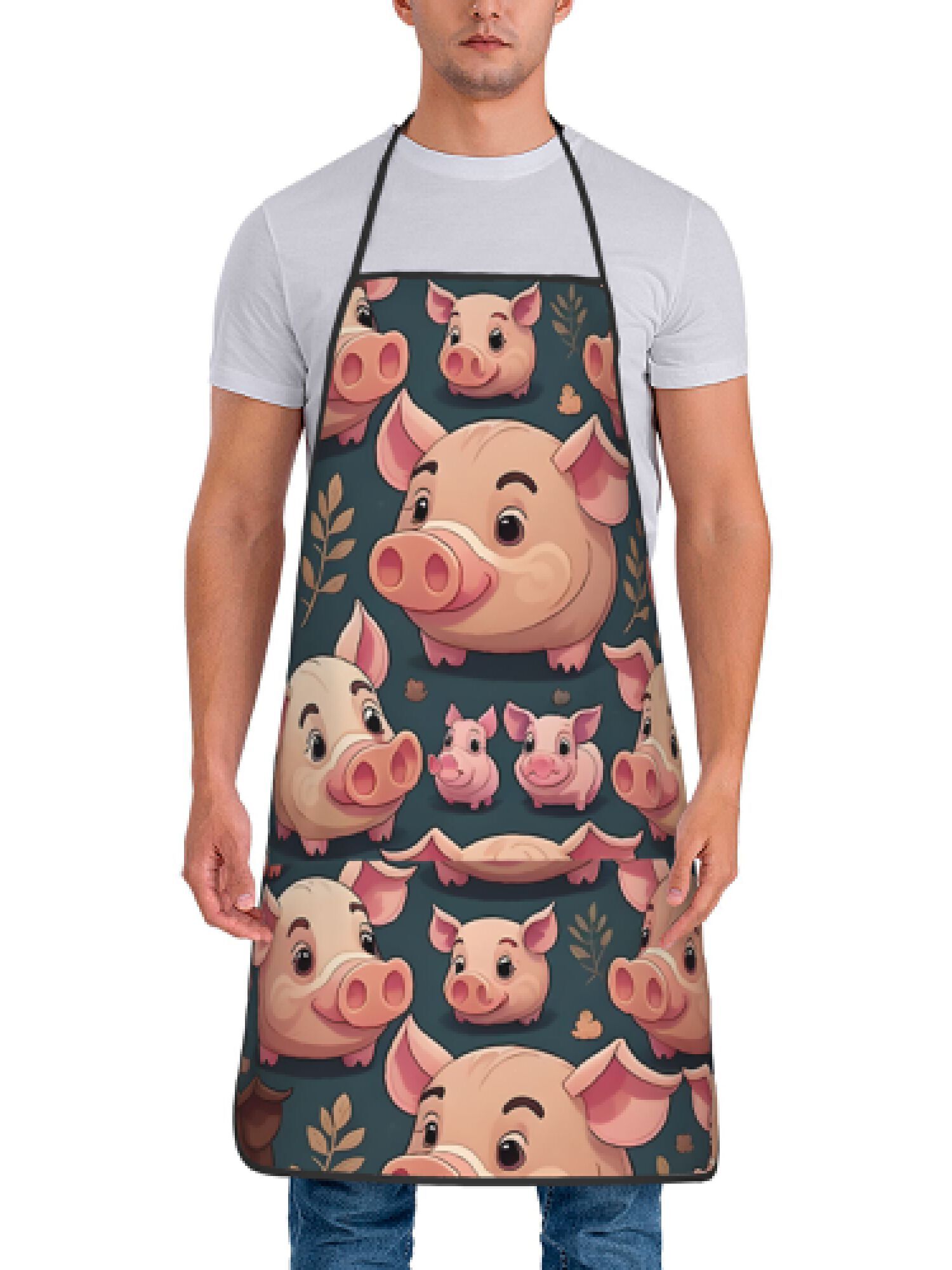1 Piece Retro Pink Pig Design  - Home Cooking Cafe ulasan dan harga