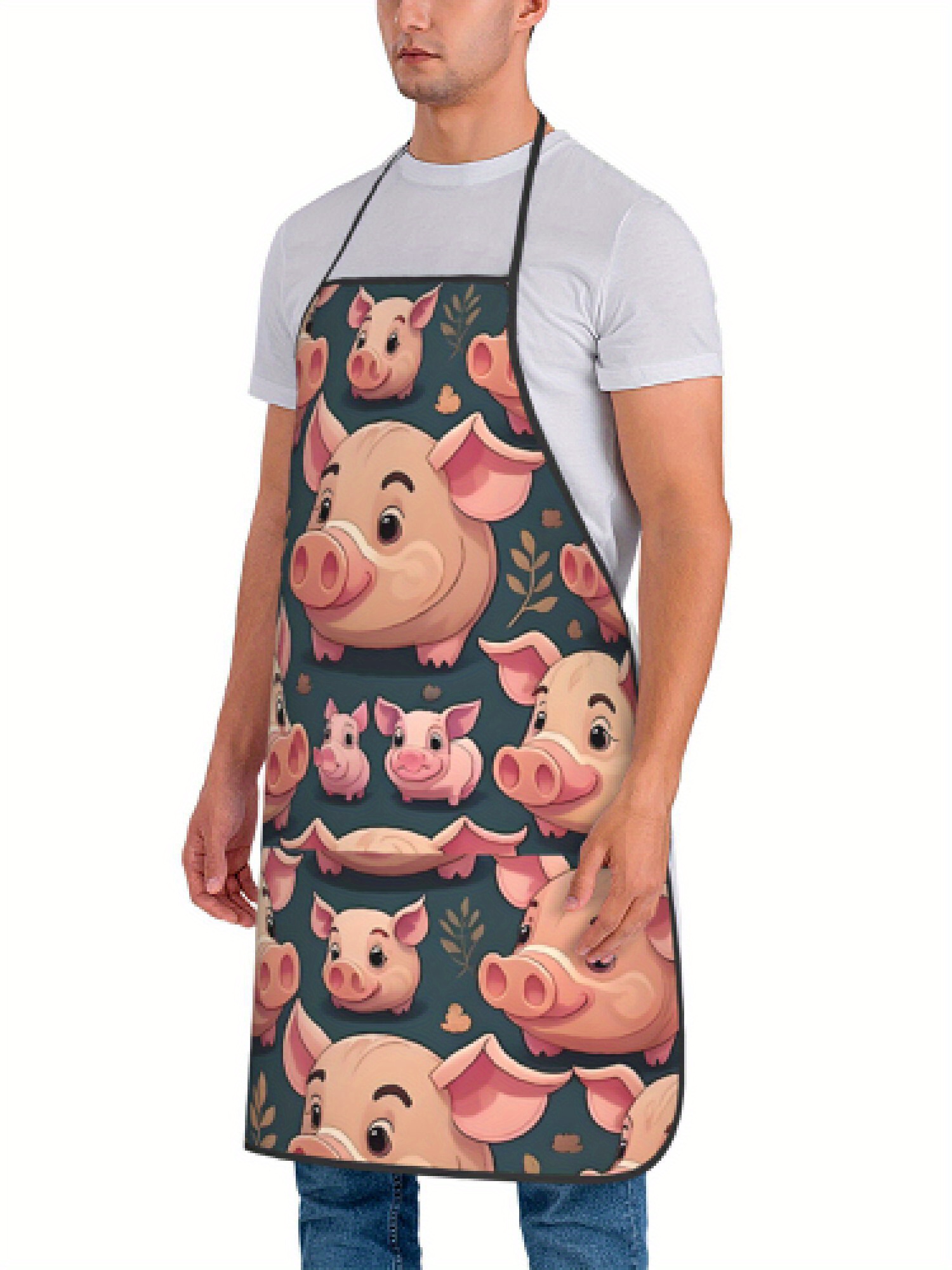 1 Piece Retro Pink Pig Design  - Home Cooking Cafe ulasan dan harga