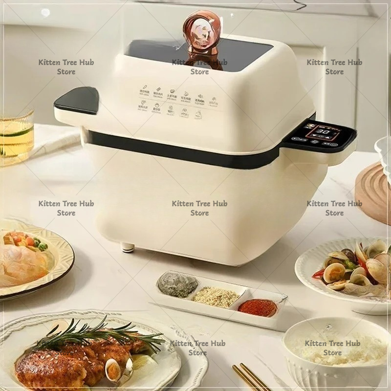 Automatic Cooking Robot Fully  - Home Cooking Fried Rice ulasan dan harga