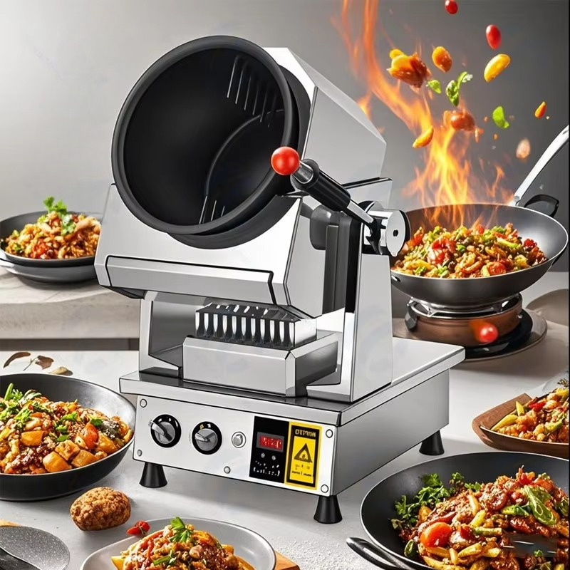 Automatic Food Wok Robot for H - Home Cooking Fried Rice ulasan dan harga