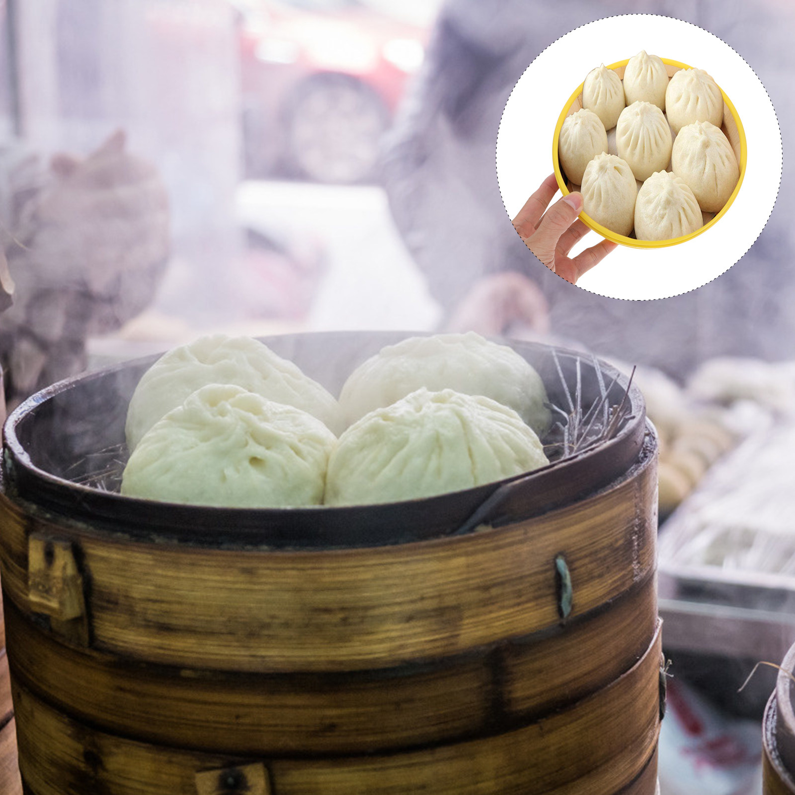 Bamboo Steamer Set Eco Friendl - Steamer Bamboo Set ulasan dan harga