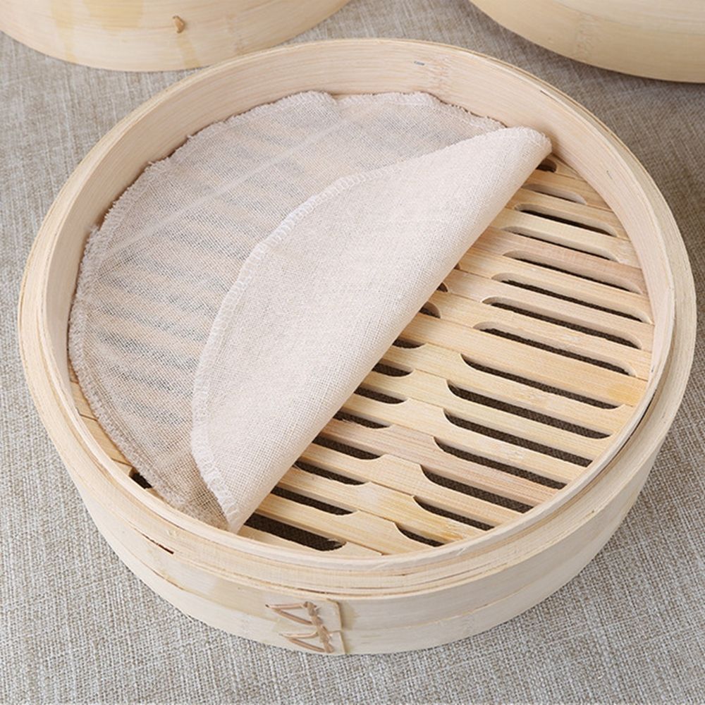 Anti-scald Steaming With Lid K - Steamer Bamboo Set ulasan dan harga
