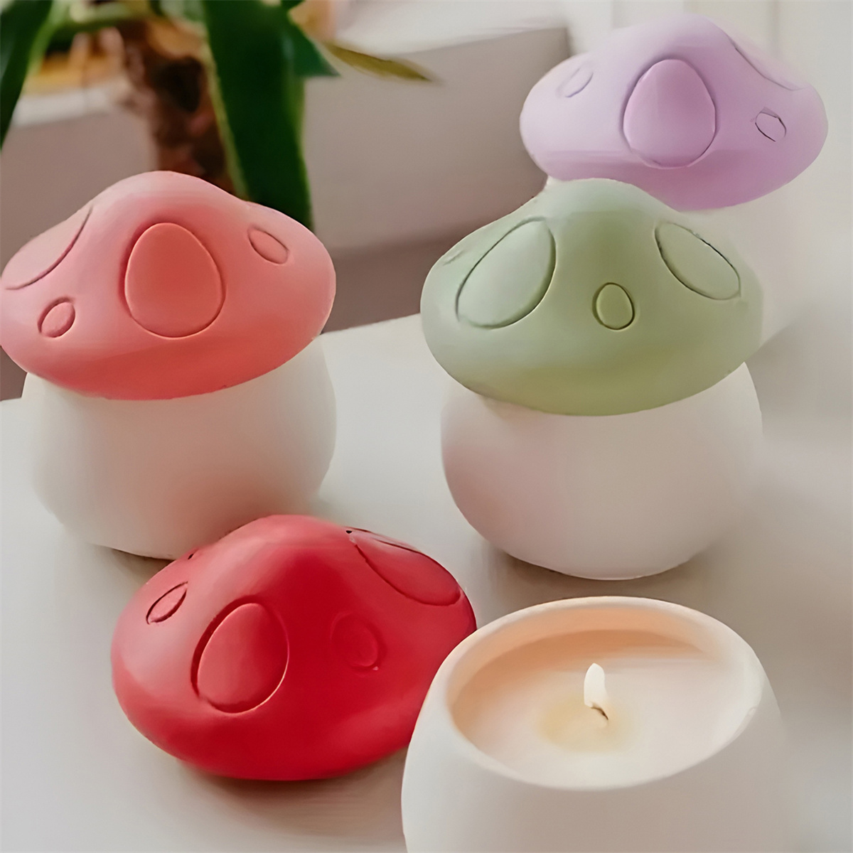 Mushroom House Jewelry Storage - Idli Steamer Mold ulasan dan harga