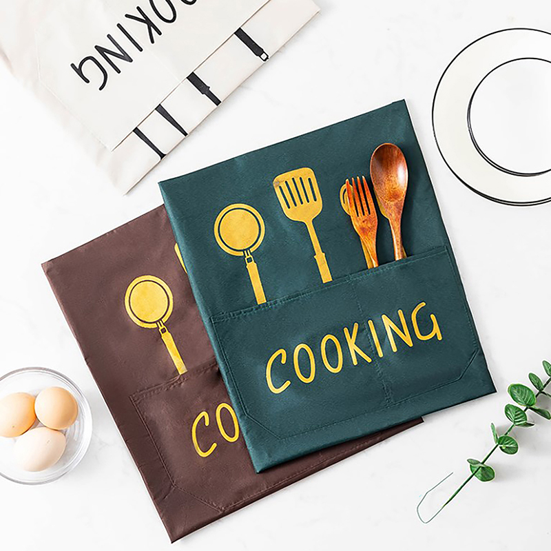 Apron Waterproof Oilproof Can  - Home Cooking Service ulasan dan harga