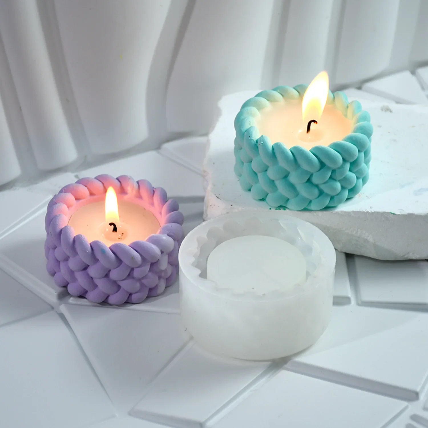 Hemp Rope Candle Cup Silicone  - Tagine Clay Pot ulasan dan harga