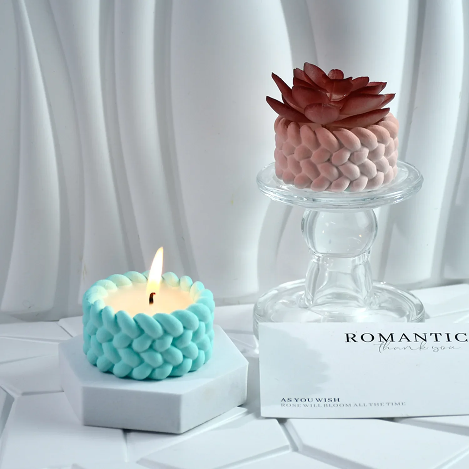 Hemp Rope Candle Cup Silicone  - Tagine Clay Pot ulasan dan harga