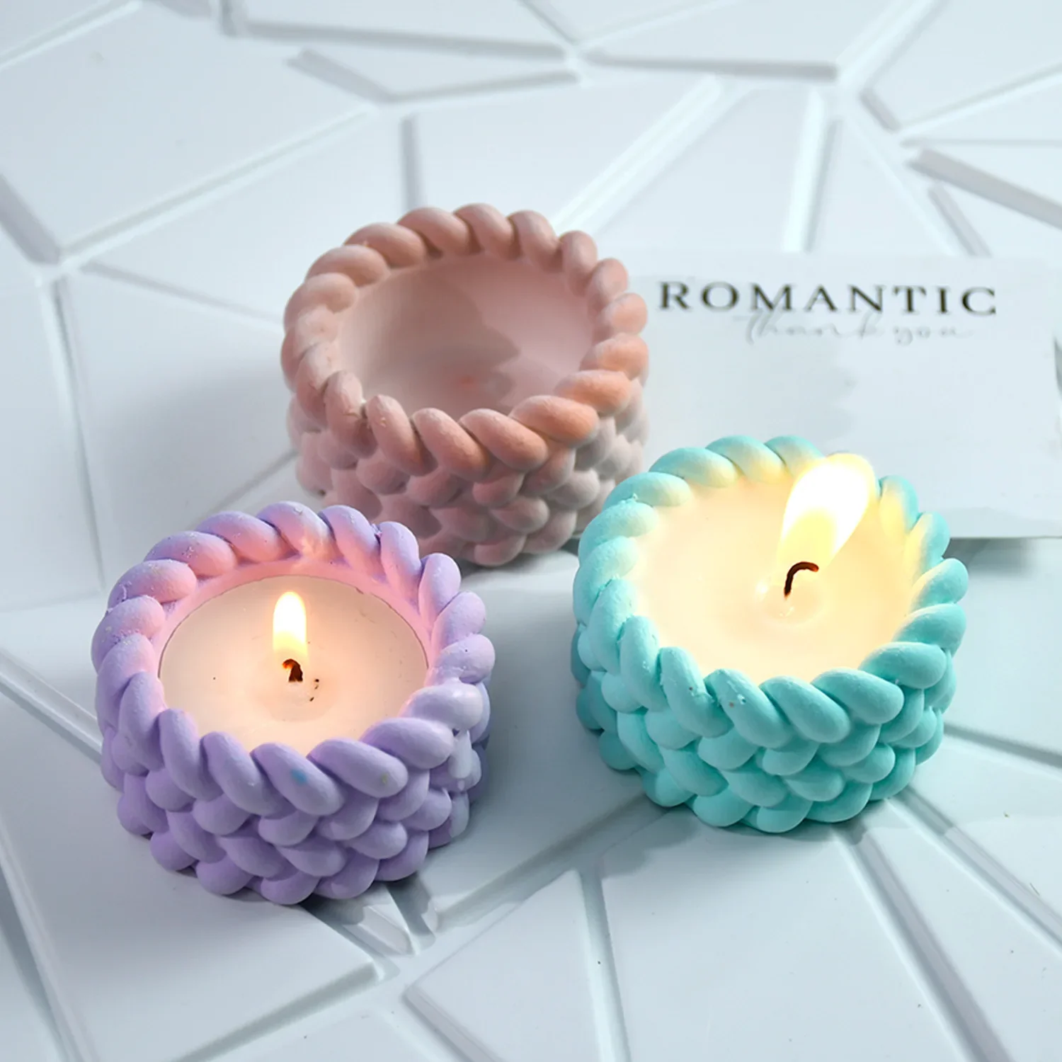 Hemp Rope Candle Cup Silicone  - Tagine Clay Pot ulasan dan harga
