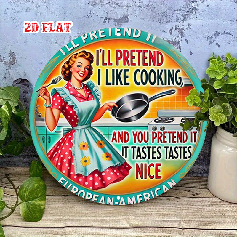 2D Flat Cooking Round Kitchen  - Home Cooking Cafe ulasan dan harga