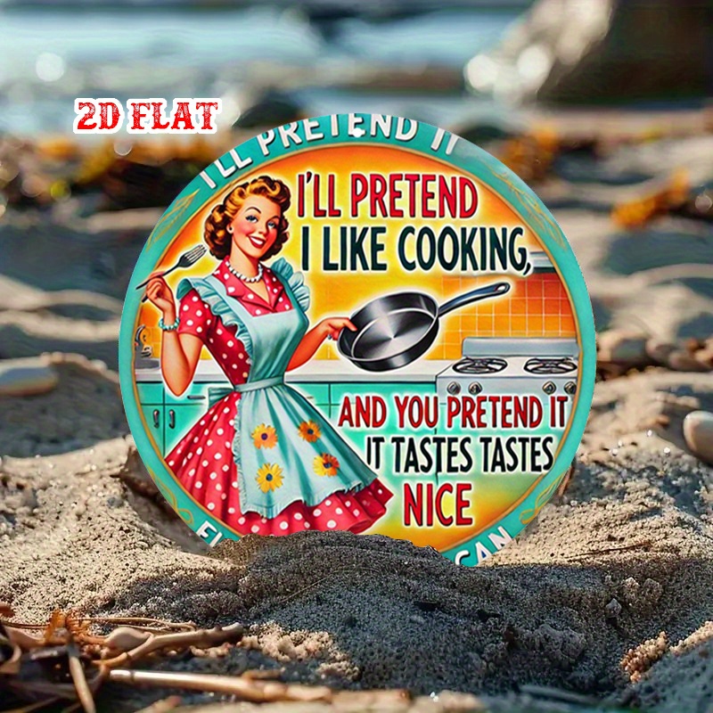 2D Flat Cooking Round Kitchen  - Home Cooking Cafe ulasan dan harga