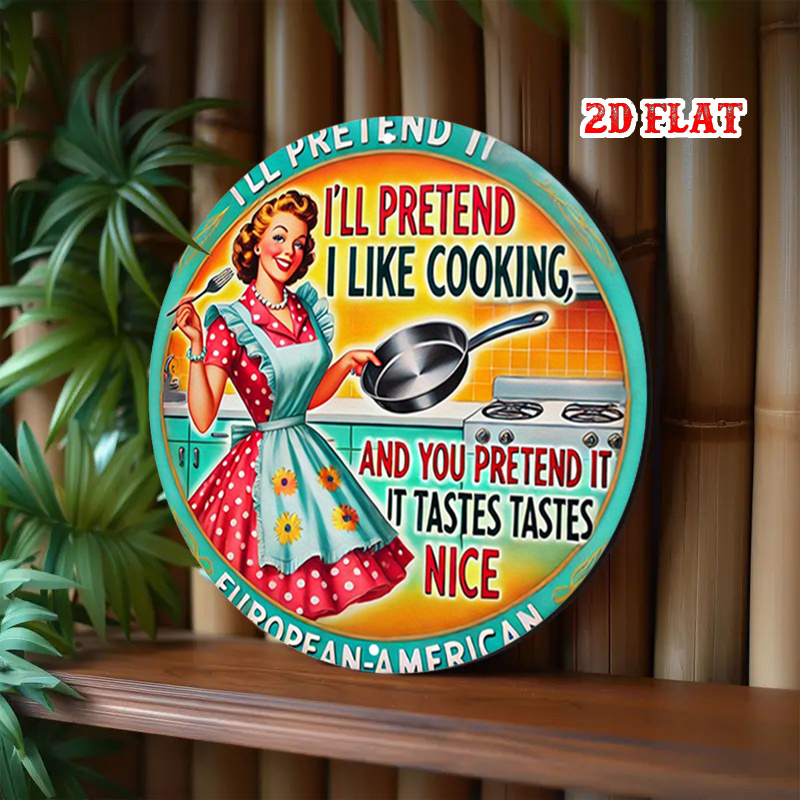 2D Flat Cooking Round Kitchen  - Home Cooking Cafe ulasan dan harga